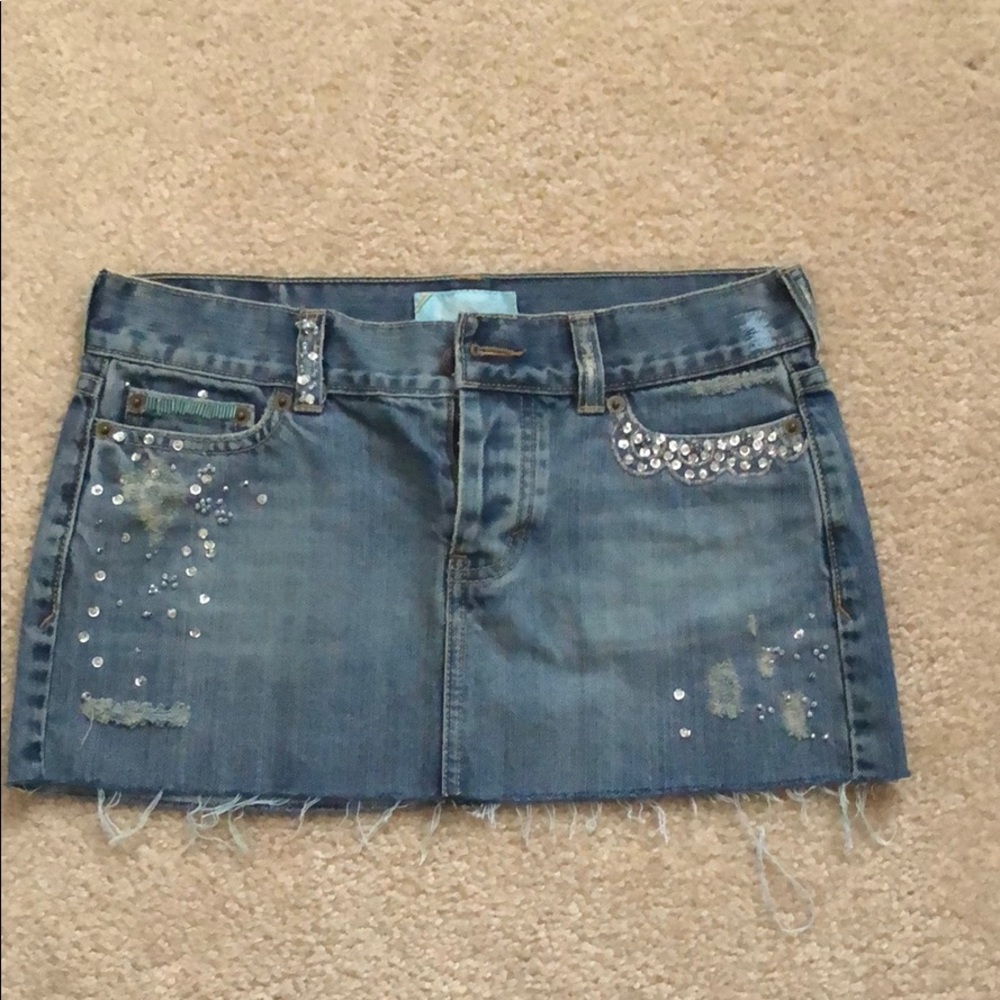 Hollister embellished skirt